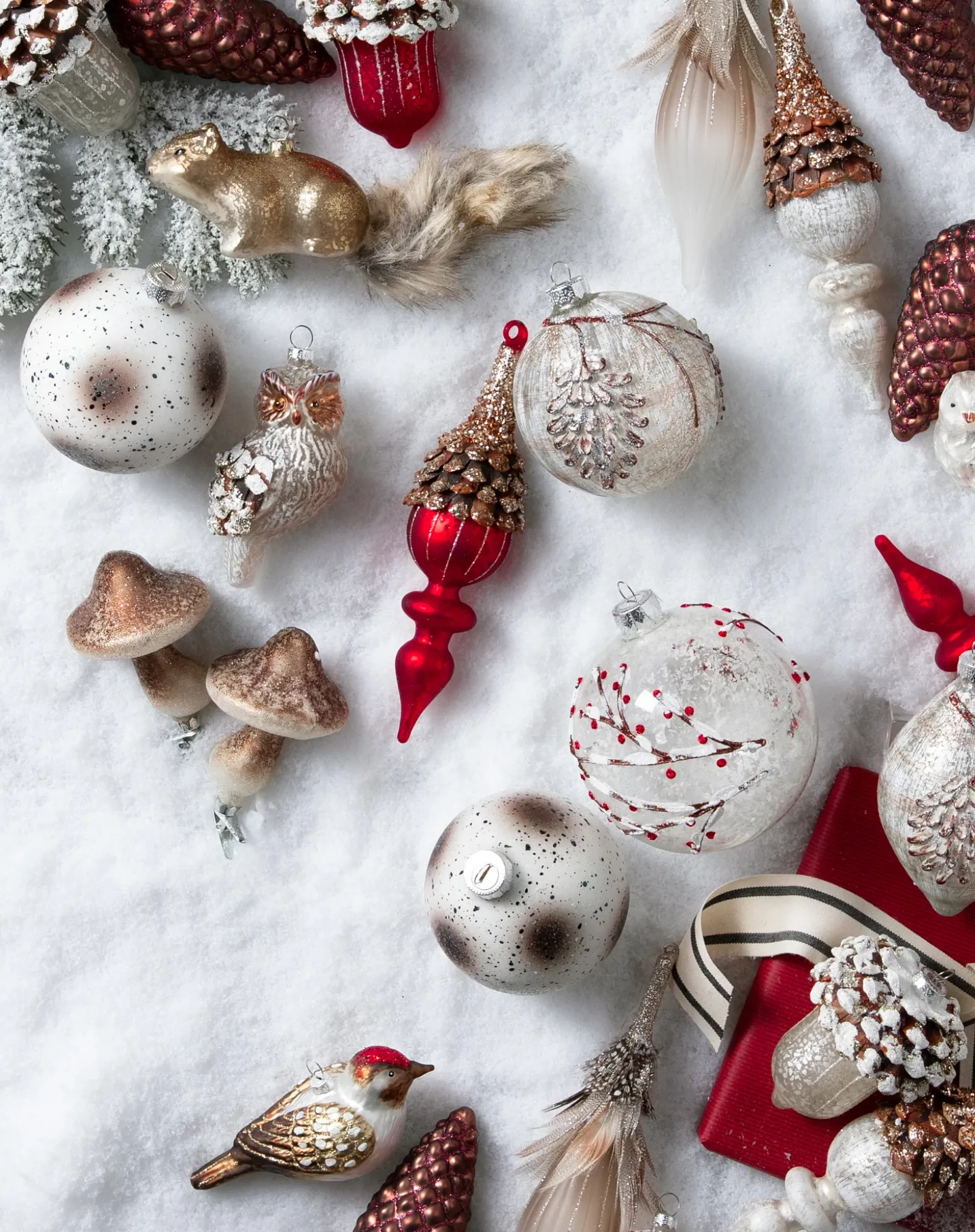 Alpine Grove Christmas Ornament Collection