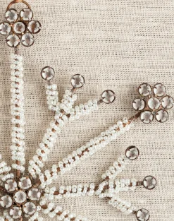 Antiqued Snowflake Christmas Ornament Collection