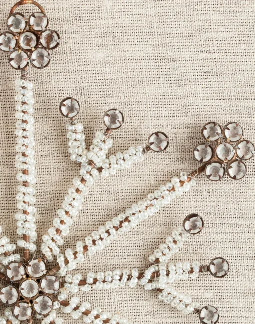 Antiqued Snowflake Christmas Ornament Collection