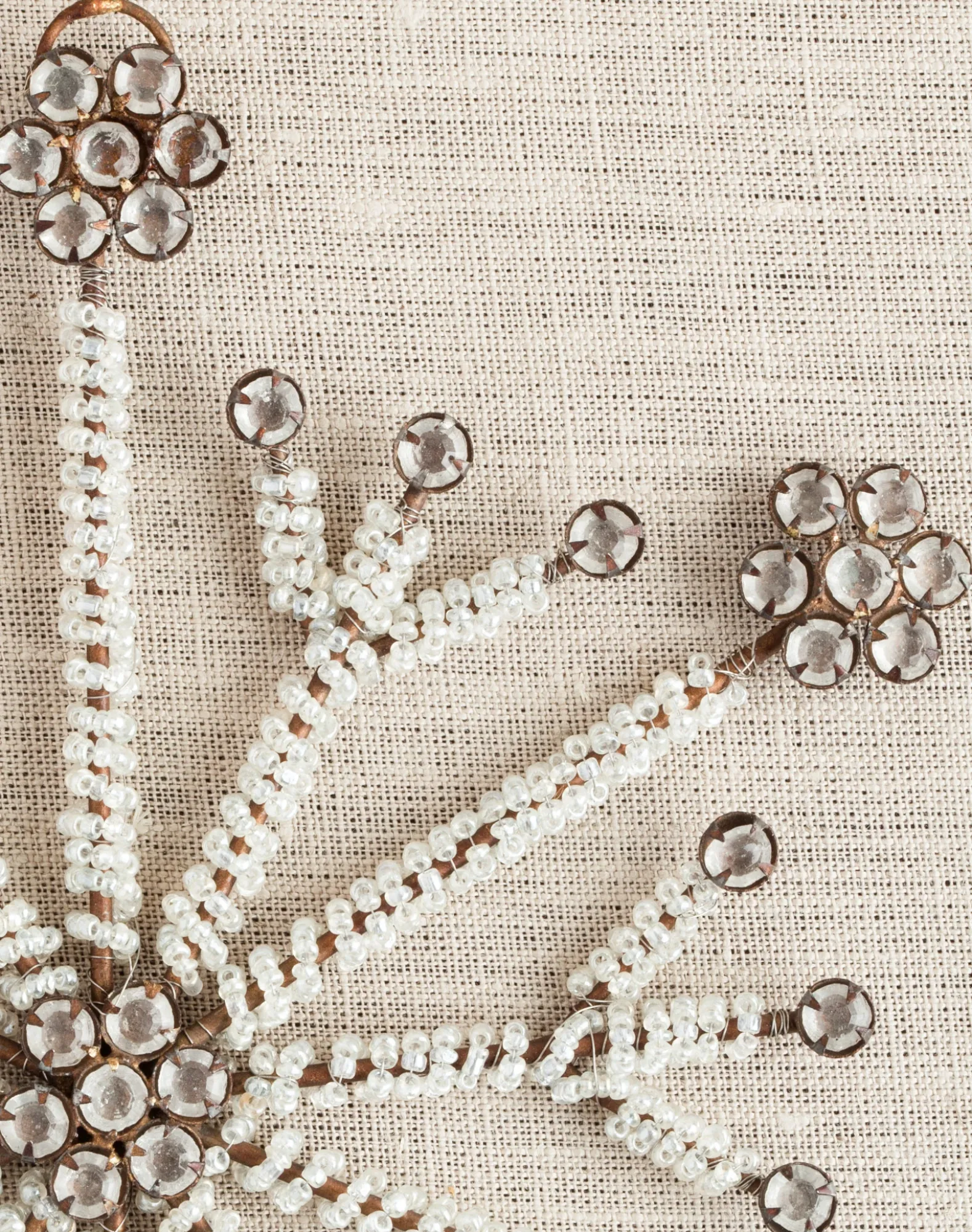 Antiqued Snowflake Christmas Ornament Collection