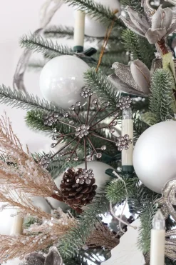 Antiqued Snowflake Christmas Ornament Collection