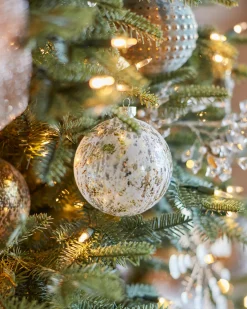 Burnished Metals Ornament Collection