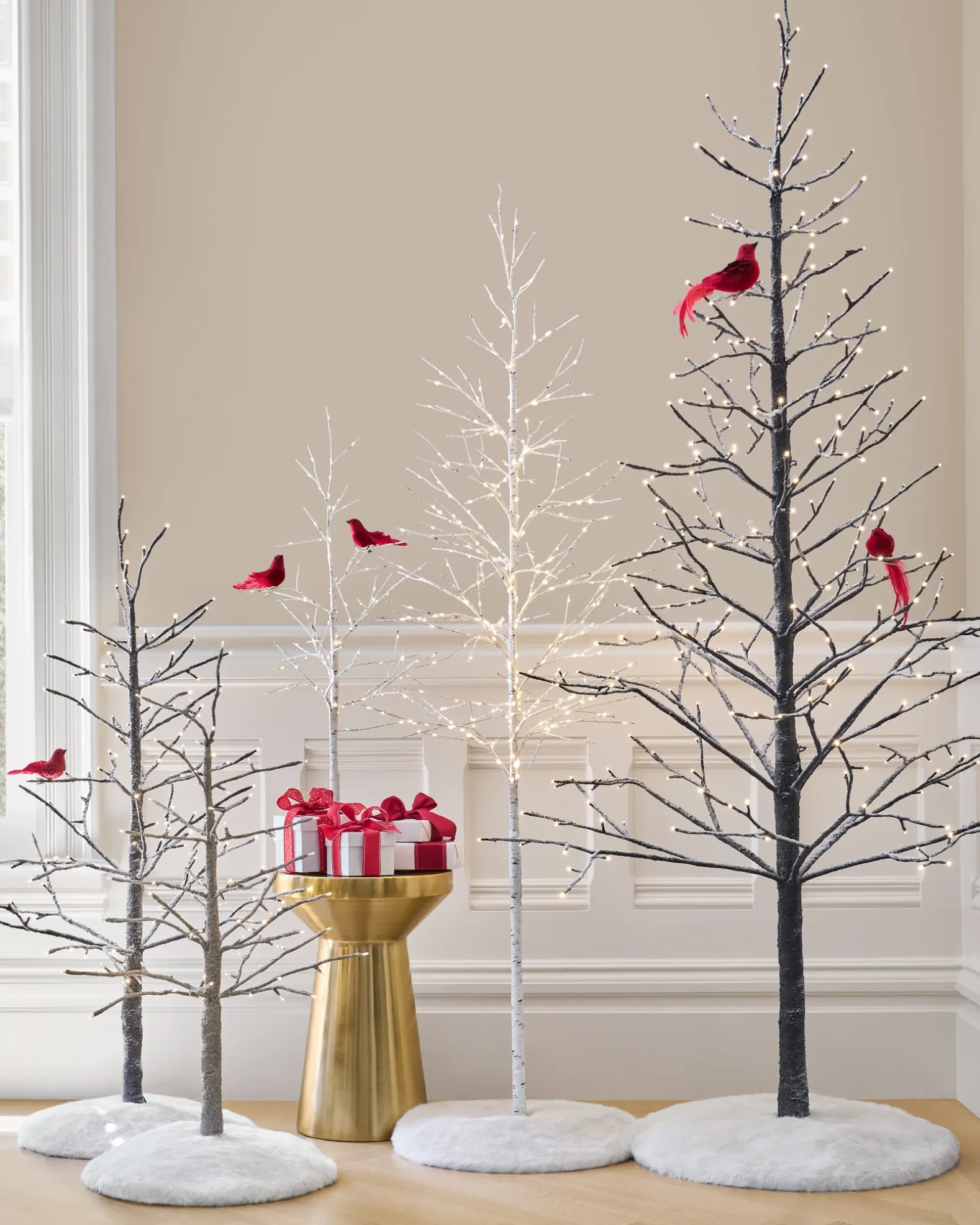 Feathered Flock Christmas Ornament Collection