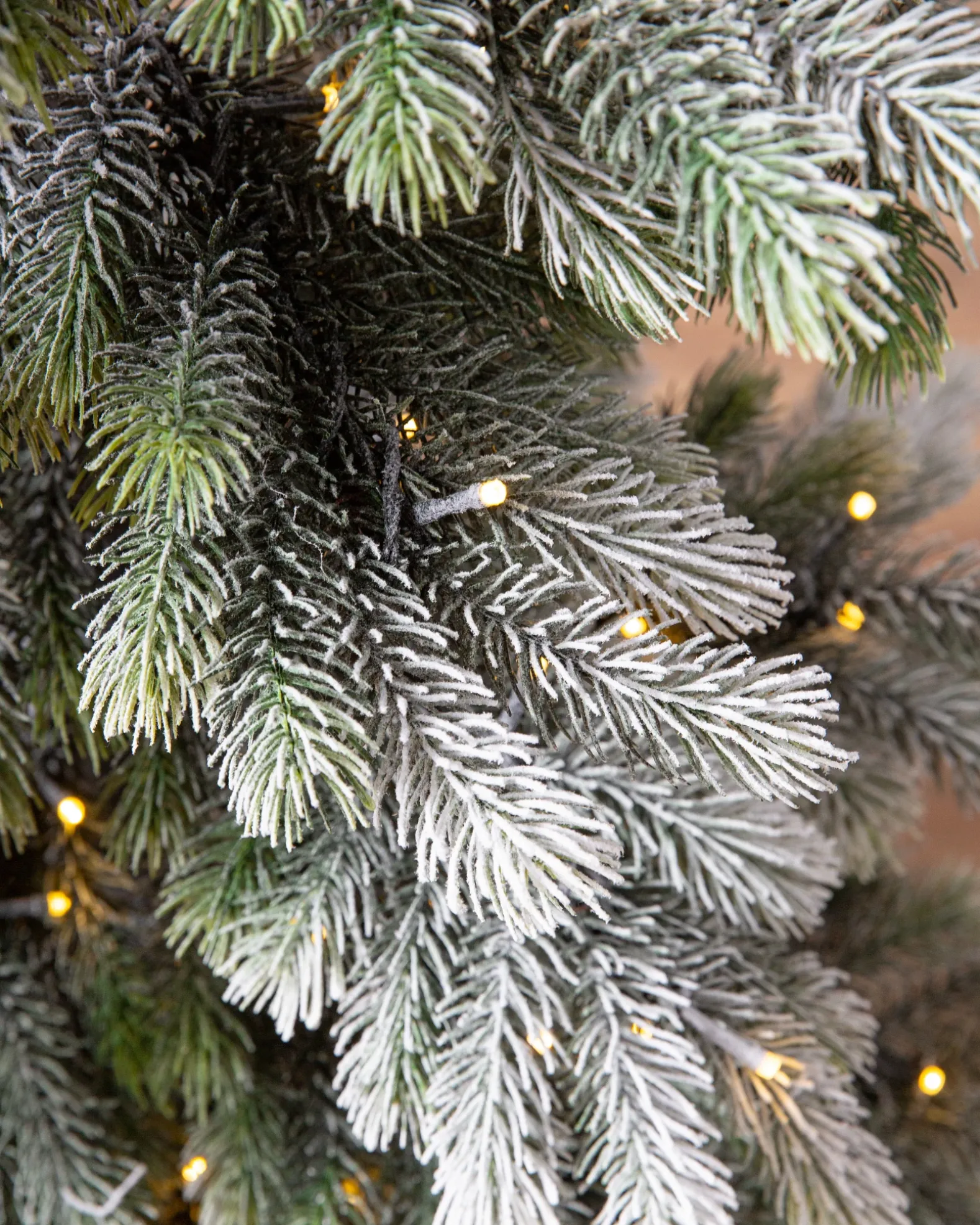 Frosted Forest Pine LED Trees