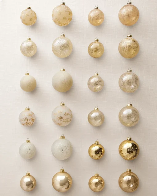 Golden Glow Ornament Collection