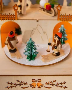 Lit Wooden Animated Scenes