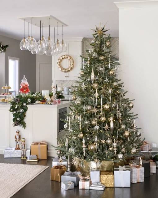 Mirror Double-Sided Christmas Tree Toppers