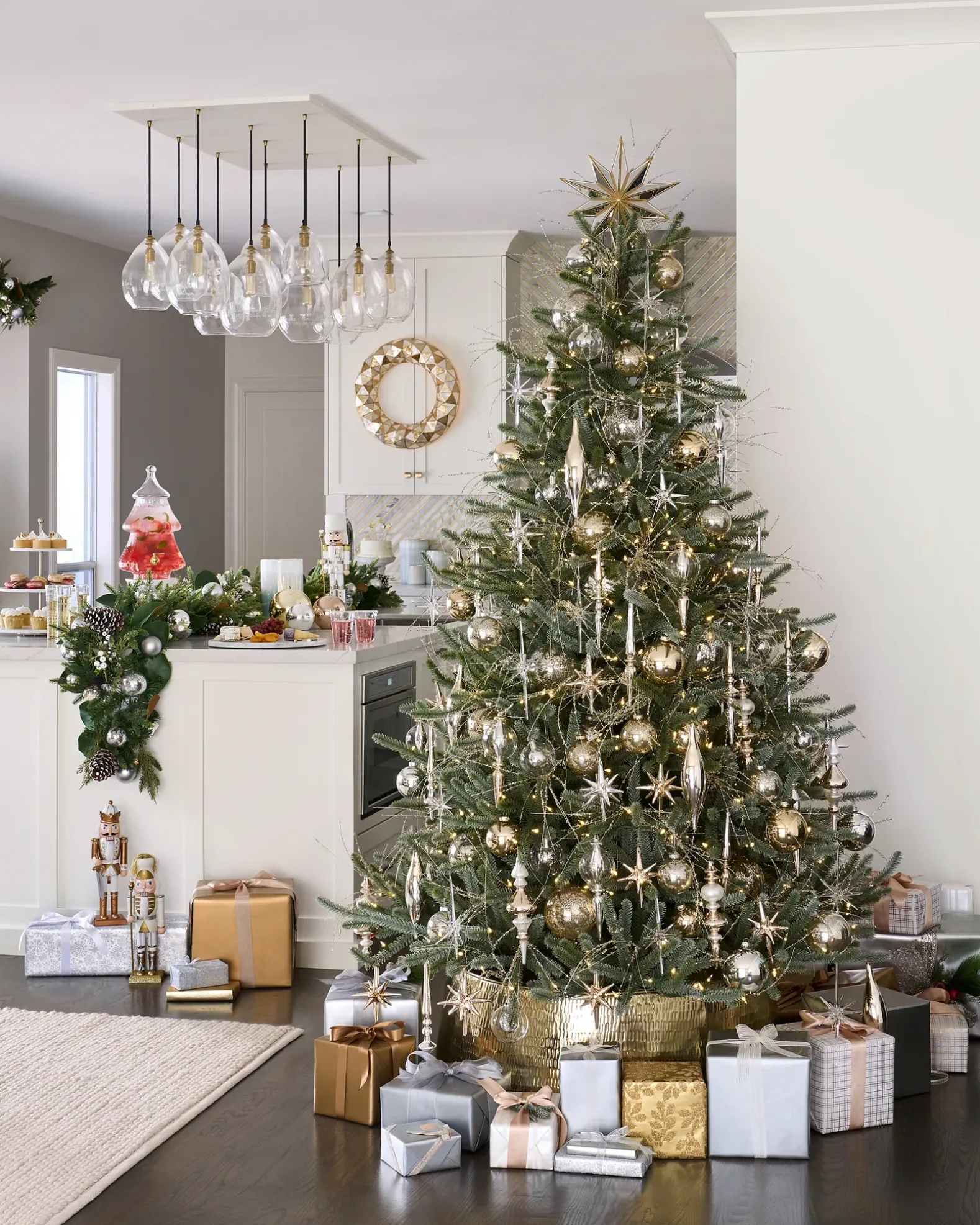 Mirror Double-Sided Christmas Tree Toppers