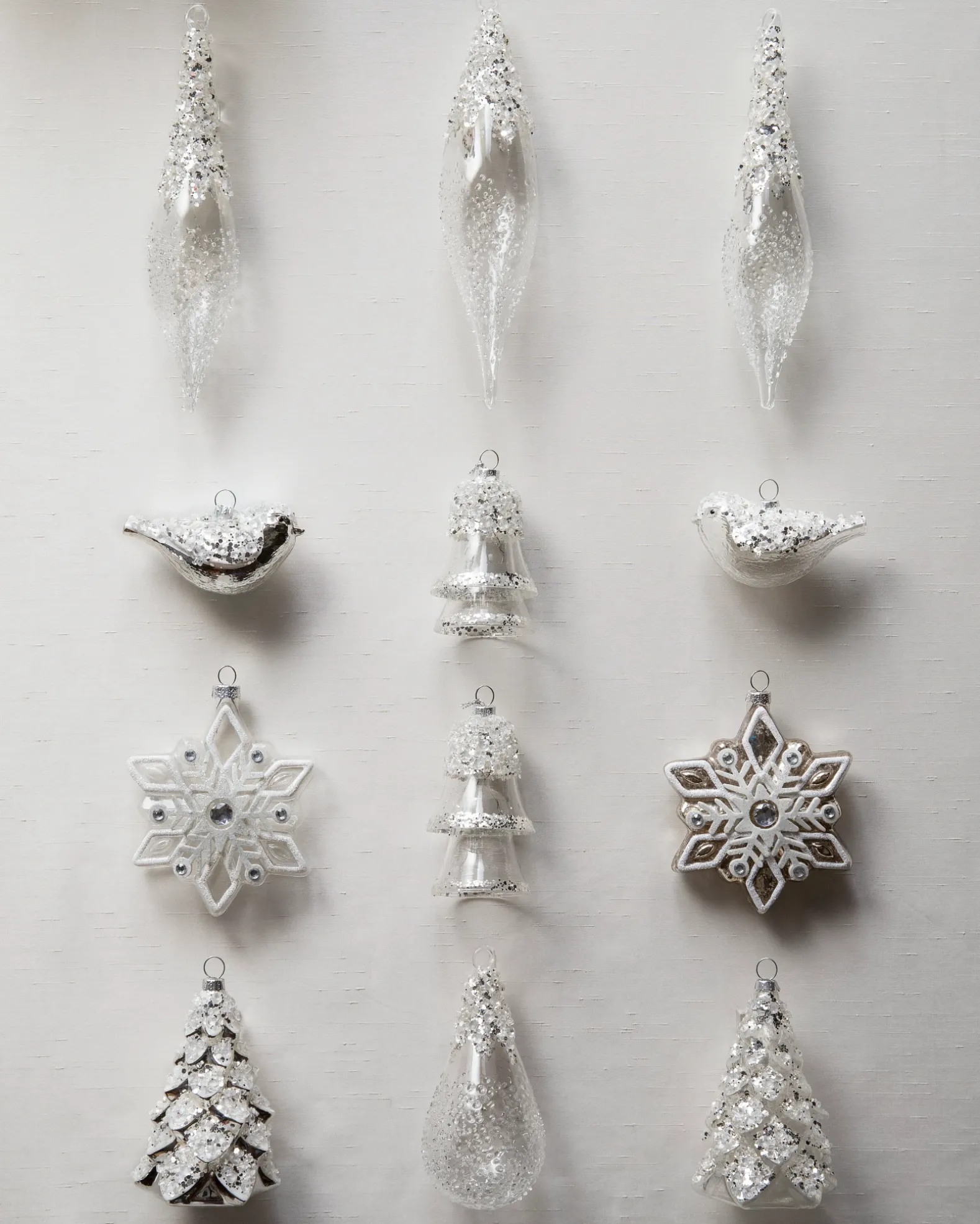 Nordic Frost Ornament Collection