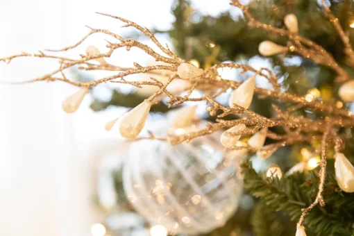 Pearl Branch Christmas Tree Picks