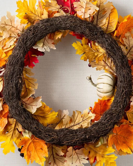 Pumpkin Patch & Berry Foliage