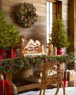 Woodland Reindeer & Sleigh